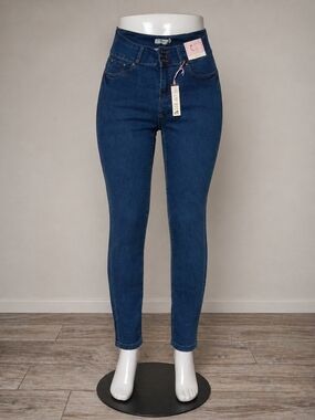 High Waisted Butt Lifting Jeans Levanta Cola Booty Lift Skinny Stretch Denim